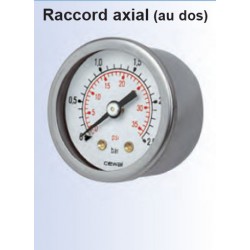 MANO SEC BOITIER INOX D 40 - ref MS 48006 - lot de 1