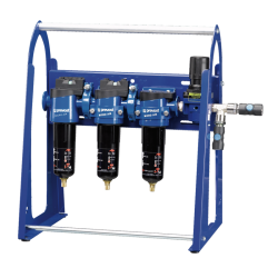 Ensemble de filtration et régulation pour pistolets de peinture à base aqueuse sur portique PREVOST