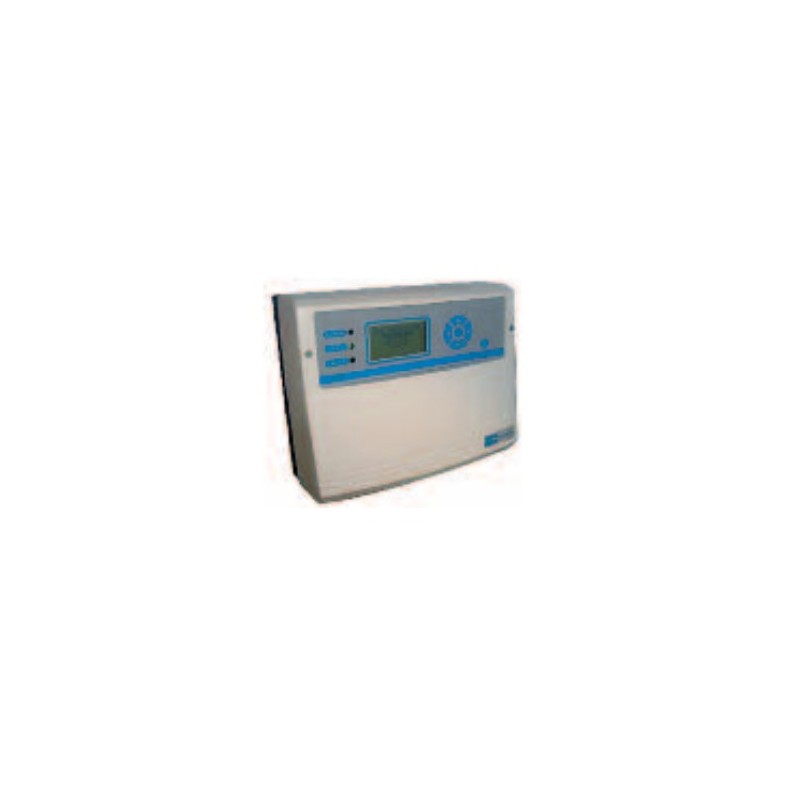 Centrale à microprocesseur pour 4 transmetteurs 4-20 mA / Centrale CE 408 P - 230 V ca / détection gaz industrie Centrale à microprocesseur pour 4 transmetteurs 4-20 mA / Centrale CE 408 P - 230 V ca / détection gaz industrie