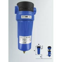 30m3/h SÉPARATEUR D\\\'EAU CYCLONIQUE À PURGE MANUELLE