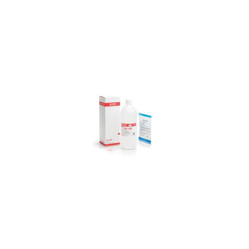 Solution tampon pH 4.01 incolore (500 ml) Solution tampon pH 4.01 incolore (500 ml)
