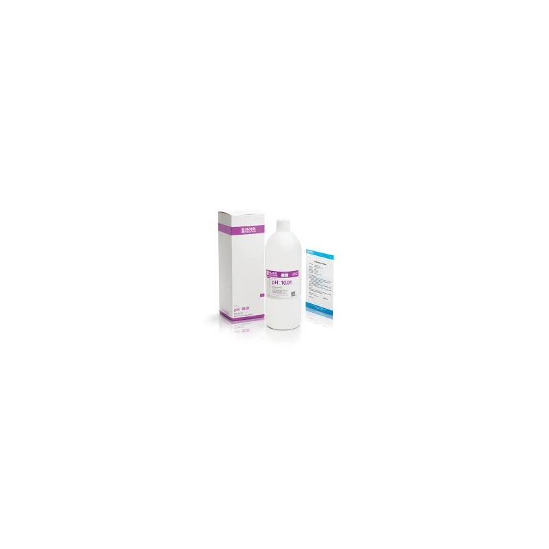 Solution tampon pH 10.01 incolore avec certificat (500 ml) Solution tampon pH 10.01 incolore avec certificat (500 ml)