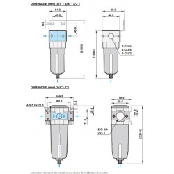 1/2\" 1721 - Filtre UF 40 µm