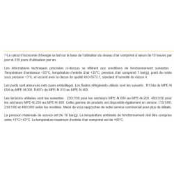 sécheur air comprimé