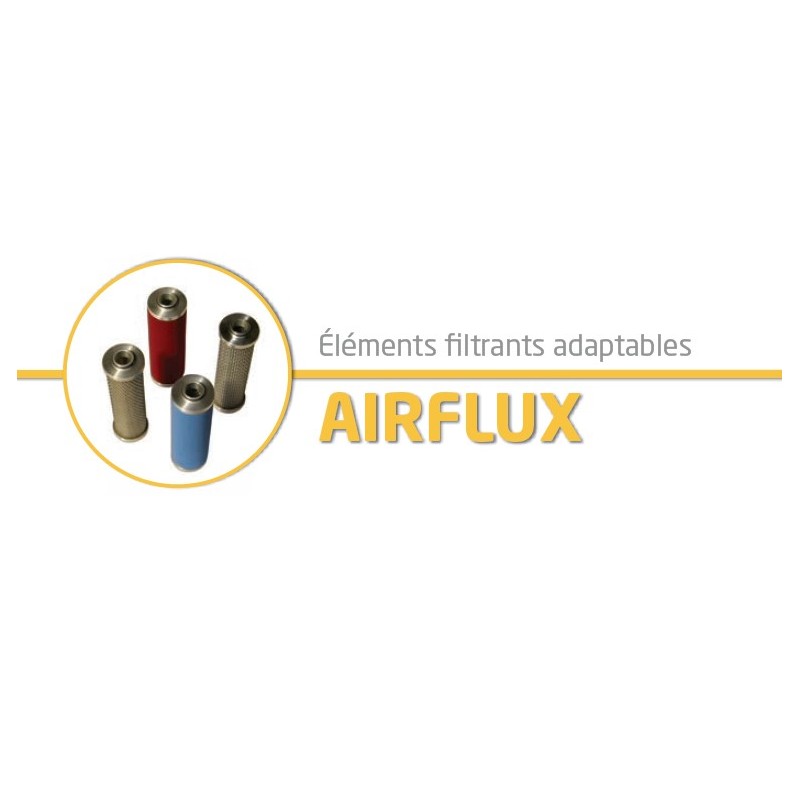 élément filtrant adaptable pour filtre air comprimé