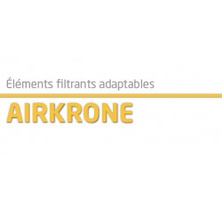 élément filtrant adaptable pour filtre air comprimé