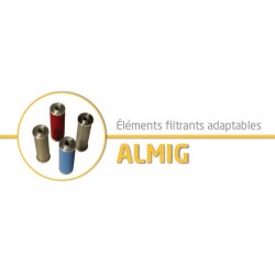 élément filtrant adaptable pour filtre air comprimé