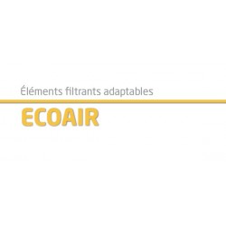 élément filtrant adaptable pour filtre air comprimé