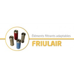 élément filtrant adaptable pour filtre air comprimé