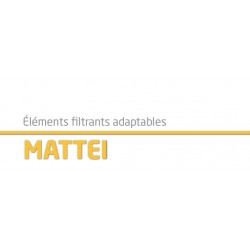 élément filtrant adaptable pour filtre air comprimé