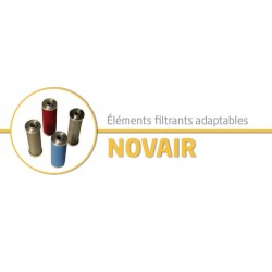 élément filtrant adaptable pour filtre air comprimé