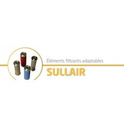 élément filtrant adaptable pour filtre air comprimé