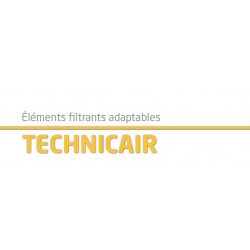 élément filtrant adaptable pour filtre air comprimé