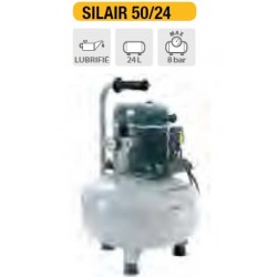 100 m3/h / 8 bar 680W Compresseur air comprimé insonorisé SILAIR 100/24 (AL)*